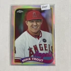 Mike Trout Refractor 2014 Topps Chrome - 1989 Topps Design Mike Trout #89TC-MT