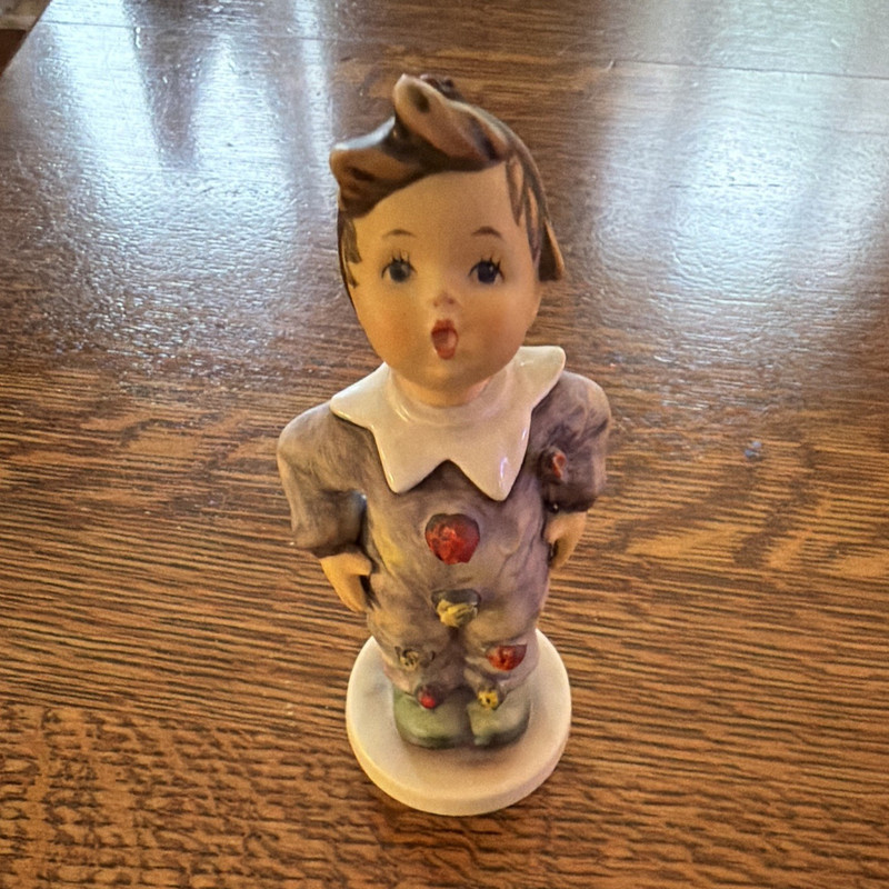 Goebel Hummel Porcelain Clown Boy Figurine “Carnival” 6”