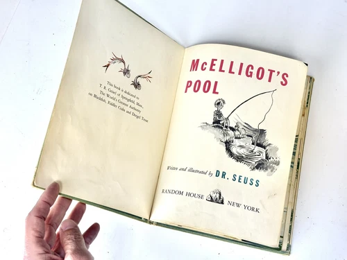 McElligot's Pool by Dr. Seuss / Early First Edition, 1947 Random House Book - Picture 3 of 6