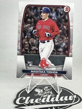 Masataka Yoshida Flagship Rookie Card RC 2023 Bowman Base Boston Red Sox #58