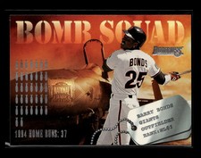 Barry Bonds 1995 Donruss Bomb Squad #3 (w/Albert Belle)