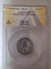 1932-D Washington Quarter 25c Key Date