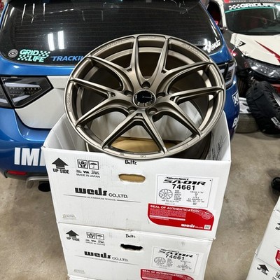WedsSport SA-01R 18x9.5 +38 5x114.3 EJ-Bronze II Wheel Set/4