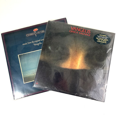 Vangelis - Opéra Sauvage & Chariots Of Fire LP Record Bundle New Age VG++ - NM