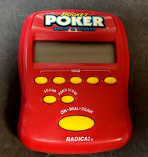Radica Pocket Poker Draw  Deuces Handheld Vintage 1997