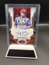 2025 Topps Tier One #PPA-PG Paul Goldschmidt Prime Performers Red Foil Auto /15