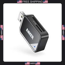 Anker USB 3.0 Micro SD Card Reader, 5Gbps 2-in-1 SD Card Reader to USB Adapter