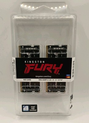 Kingston FURY Impact 16GB (2 x 8GB) - (DDR4-3200) SO-DIMM Memory - New Sealed
