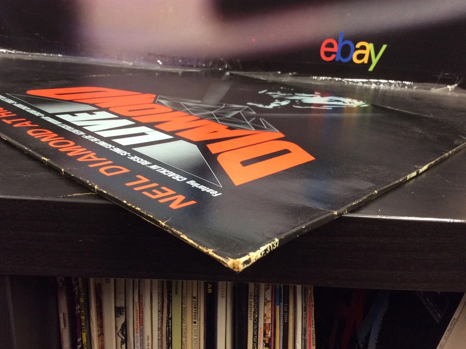 Neil Diamond Live Diamond LP Album Vinyl Record MCF3137 A1/B1 Pop 60's 70's - Image 4 of 4