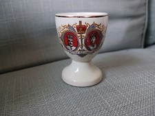 Antique King George Silver Jubilee Egg Cup 1935