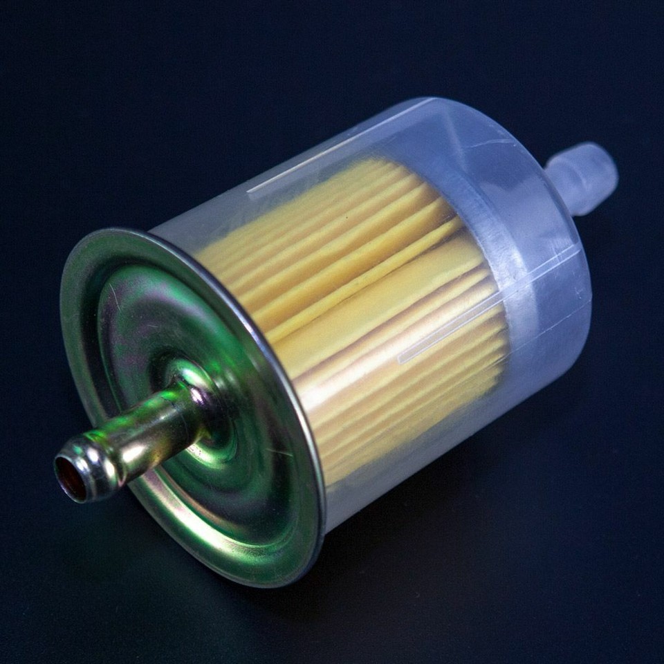 In Line Fuel Filter Plastic 3/8" - Mustang Centre - Foto 4