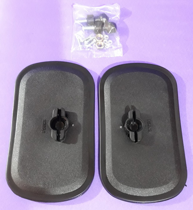 EARLY TOYOTA LAND CRUISER FJ40 FJ45 BJ40 BJ42 HJ45 MIRROR HEAD BLACK