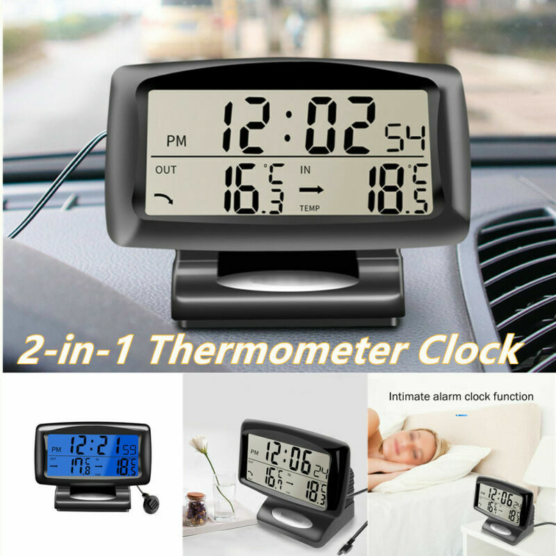 1Auto Temperature Automotive Electronic Internal&External Dual T