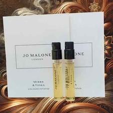 Myrrh Tonka Cologne Intense by Jo Malone London , 1.5 ml Carded Spray Lot of 2