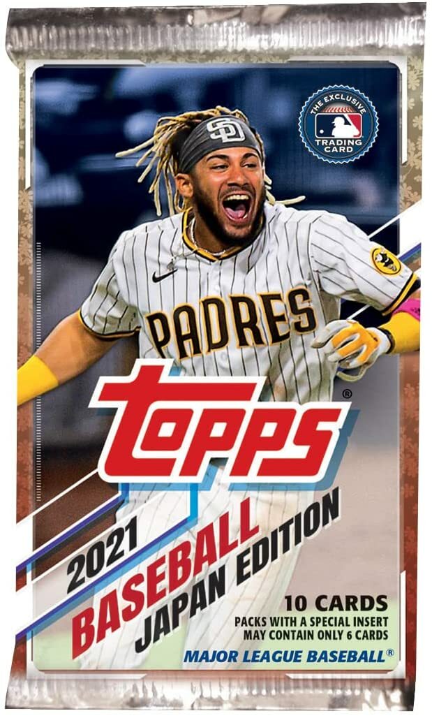 Topps JAPAN edition 2021 シリアル パラレル 27枚 2021 MLB Topps Baseball - Japan Edition Display Box Trading
