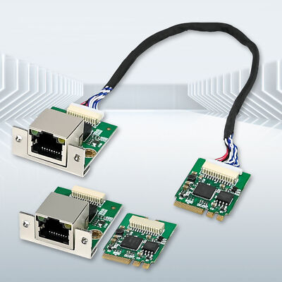 M.2 A+E 2.5GbE Multi-Gig 1G/2.5G/100M NGFF 2230 Intel I226-V Ethernet NIC Card