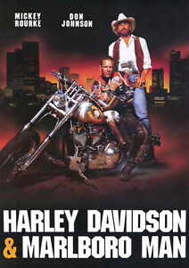  HARLEY  DAVIDSON  AND THE MARLBORO  MAN  Movie POSTER 11x17 B 