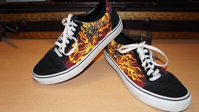 VANS Old Skool Samurai Rising, Men's Sz 8 OTW Skateboarding Shoes, EXCELLENT!