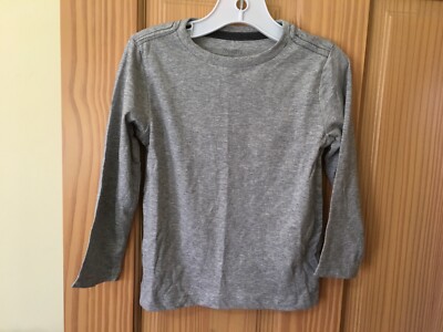 Chemise Longue Manches Gymboree Garçon 2T - Gris, 100% Coton, Neuve Avec étiquettes