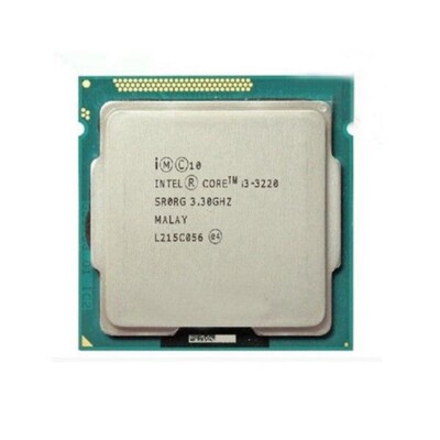 Lot of 10 Intel CORE i3 i3-3220 SR0RG 3.30GHz 3.3 Dual-Core CPU Processor