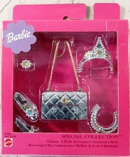 Barbie Special Collection Glamour Accessories Set Mattel #26196 New Vintage 1999