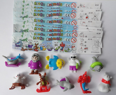 R&B Food - Arctic Animals  '' Komplettsatz '' mit 10 BPZ 2025 ( Lidl )