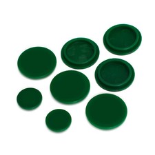 Grease Caps for John Deere 1023E 1025R 2025R Compact Tractor 120 Loader Green UK