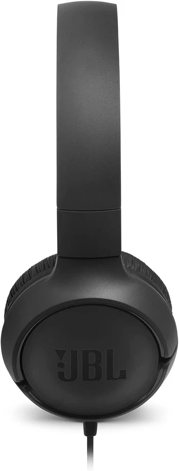 JBL Tune 500 Wired On-Ear Headphones - Black - image 4 of 4