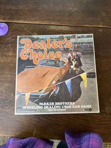 1972 Parker Brothers Dealers Choice Gra planszowa. Komplet. - Zdjęcie 1 z 12