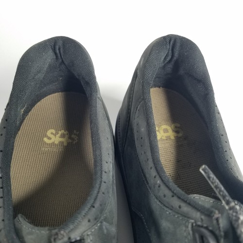 SAS walk easy be Happy Tripad Comfort Women's SZ 11 W Black Shoes - Picture 5 of 9