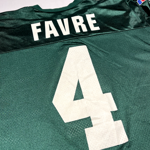 Vintage Russel Athletic Green Bay Packers Brett Favre #4 Jersey Size 48 NFL - Picture 6 of 7