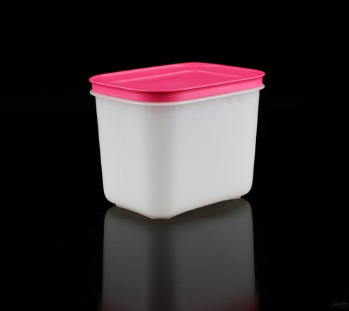 TUPPERWARE Eiskristall Gefrierbehälter 1x 1,1L Weiß/Pink Frost Vorratsdose - Bild 2 von 5