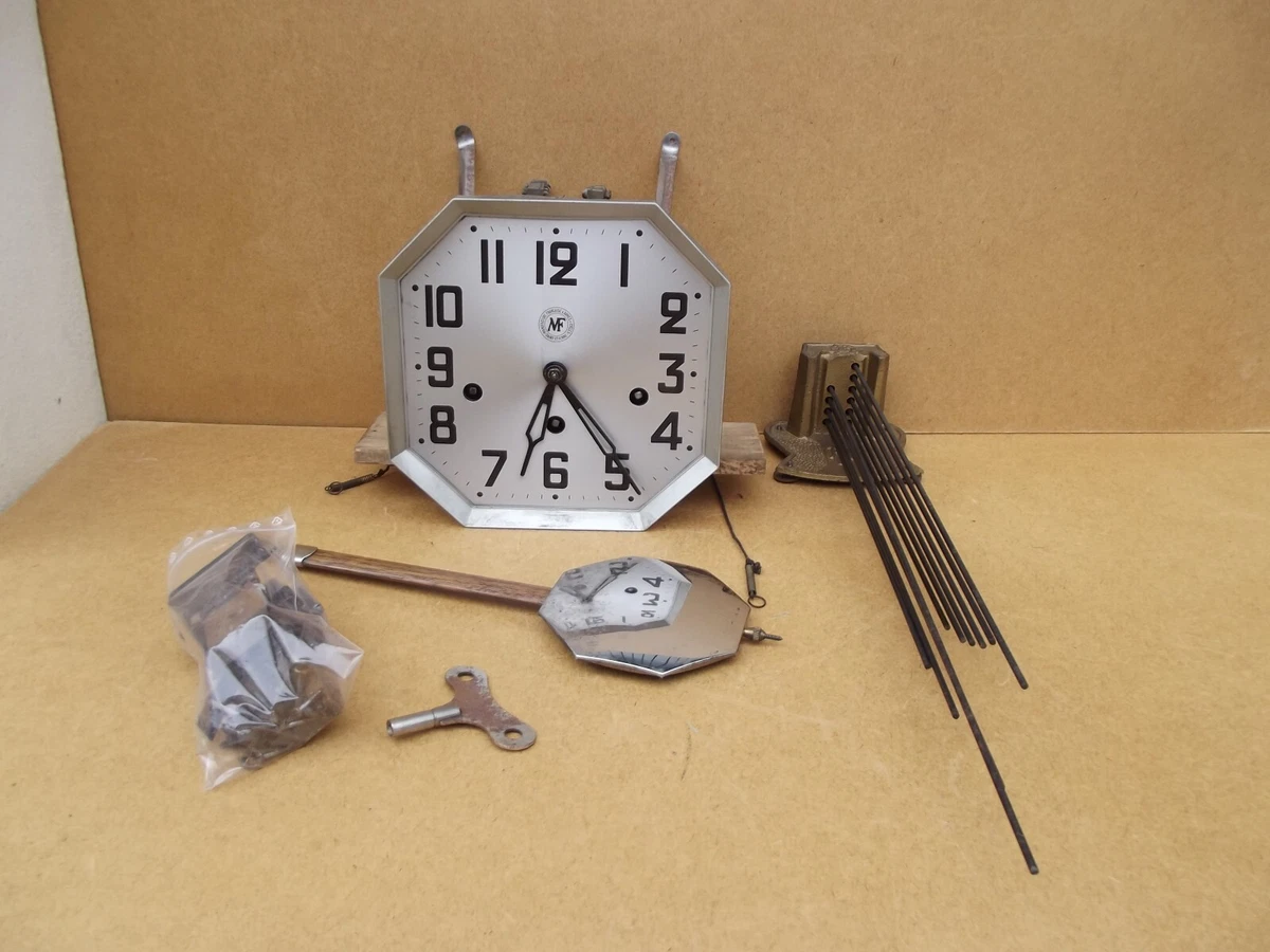 10 X GOUPILLE acier d'horloge pendule carillon mouvement de paris 80