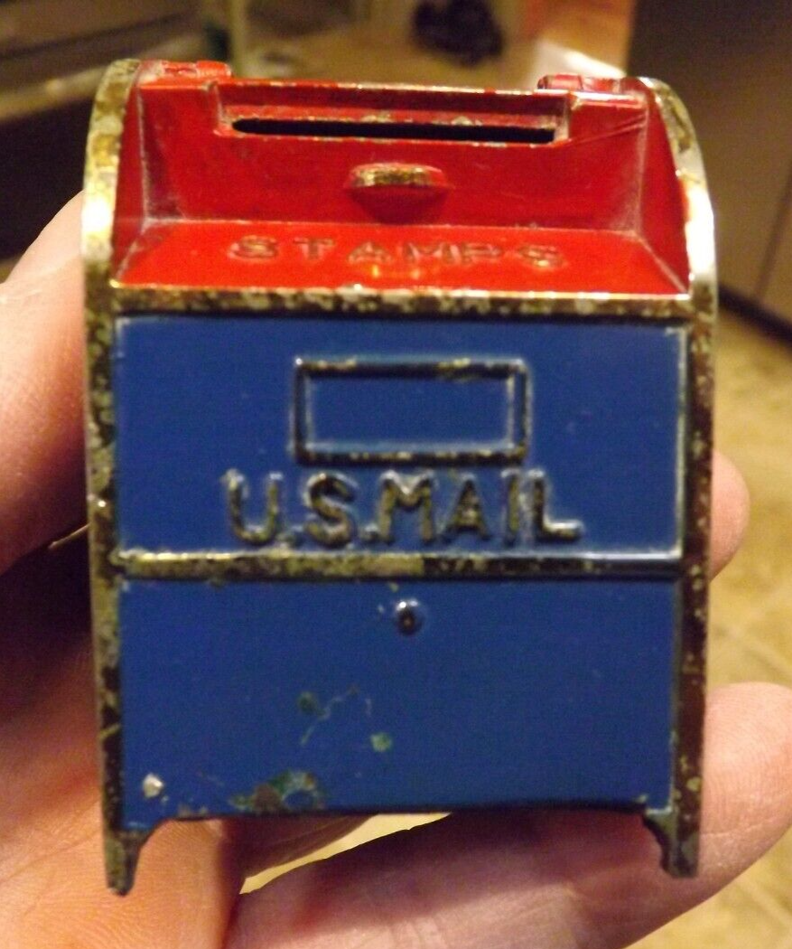 Vintage US Mail Mailbox Stamp Dispenser eBay