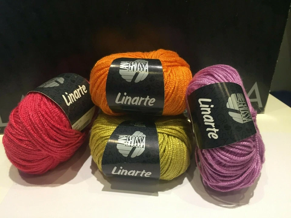 LANA GROSSA Garn "Linarte" aus Geschäftsaufgabe zum Sonderpreis - Bild 3 von 3