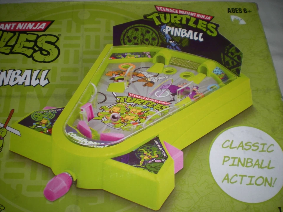 Pinball Teenage Mutant Ninja Turtles "Desk Top" {Sellado} Foto 2 de 2