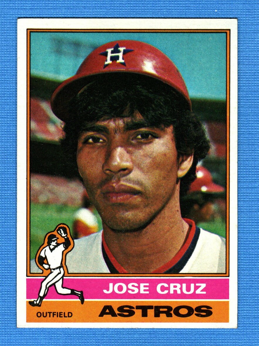 1976 Topps #321 Jose Cruz EX Astros