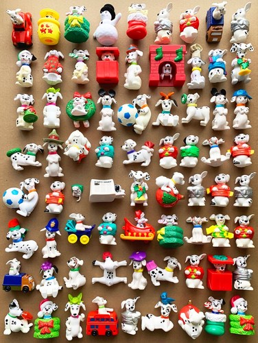 HUGE 101 Dalmations DISNEY Dog Toy Figure Lot - 72 Total! MANY CHRISTMAS!!