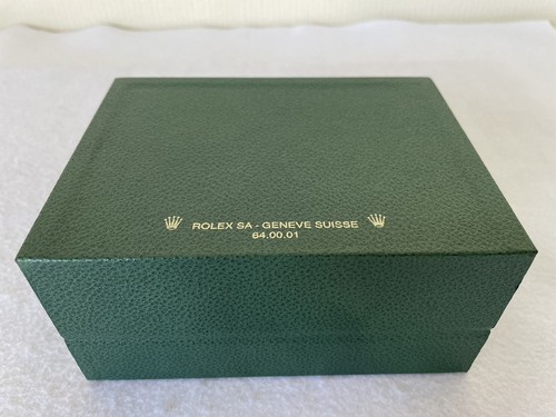 VINTAGE ROLEX Watch Box Case 64.00.01 Men's Sport Green Box Case Genuine 18135 - Picture 22 of 24
