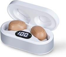 Rechargeable Hearing Amplifier Pair for Adults Digital Noise Cancelling