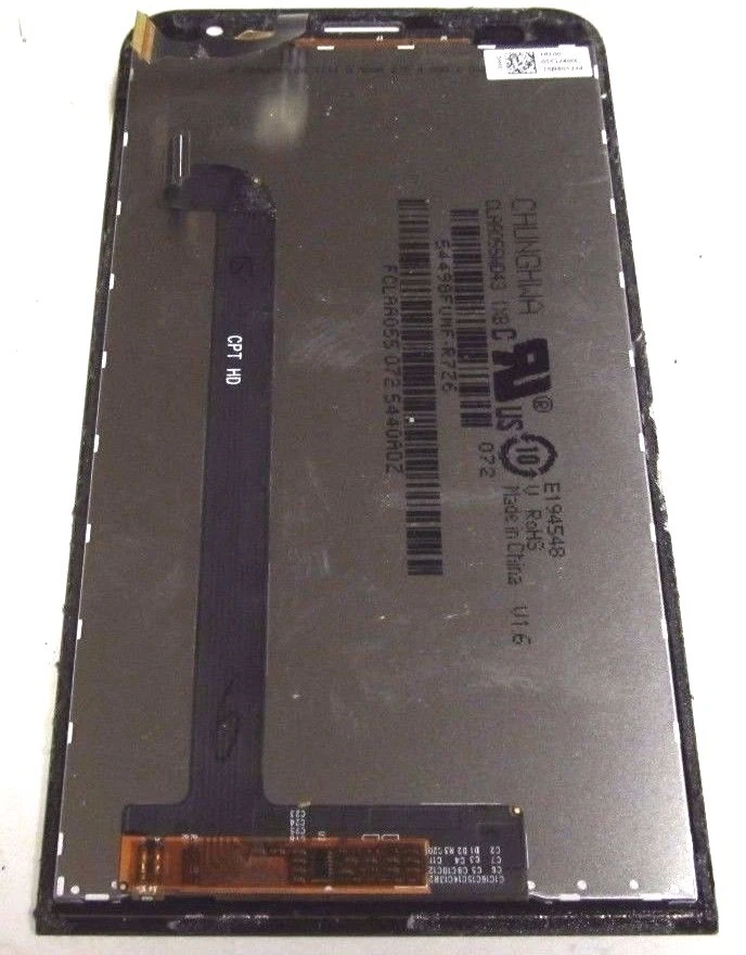 Láser Asus ZenFone 2 - Conjunto de pantalla solo buena LCD - Piezas de digitalizador agrietado Foto 2 de 2