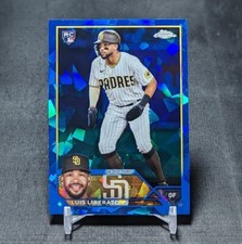 Luis Liberato Rookie RC 2023 Topps Chrome Sapphire Card #659 San Diego Padres