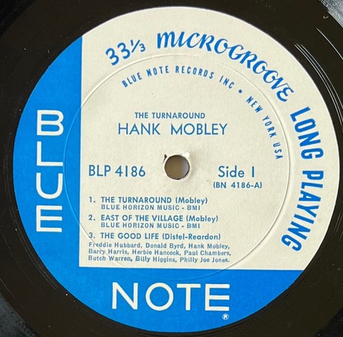 Hank Mobley The Turnaround 1965 OG New York VANGELDER Ear BLP 4186 Blue Note LP - Picture 3 of 4