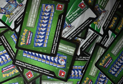 Pokemon TCG Online Code Card Lot - 50 UNUSED Codes from Random Sets. EMAIL CODES