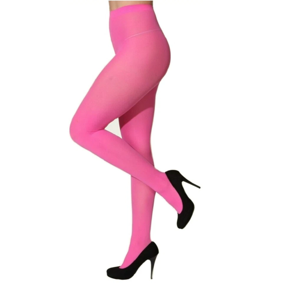 ORLOB KARNEVAL Strumpfhose pink blickdicht Feinstrumpfhose 60den Karneval Fasching