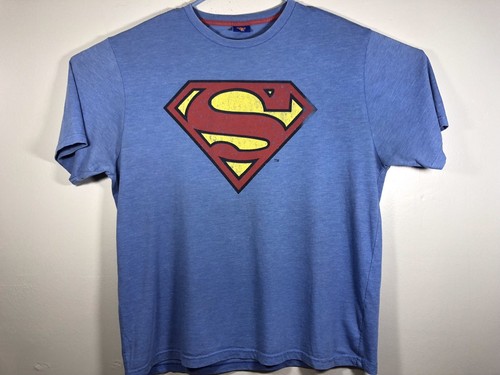 light blue superman shirt
