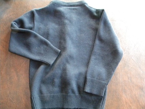 Child's 7-8 Sweater Seven Hills Classical Academy Black - Picture 2 of 3
