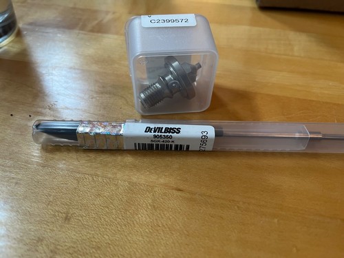 Devilbiss FLG5 2.0 Fluid Tip, Fluid Needle and Gaskets, Brand new, unopened