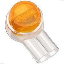 100pcs Waterproof Telephone Wire Connector, Gel-Filled UY Butt Splice Network...