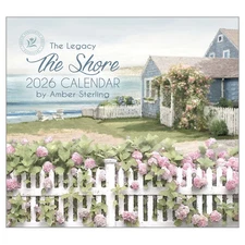 Legacy Publishing Group,  Shore 2026 Wall Calendar, 13.38'' X 12.13'', 12-Month